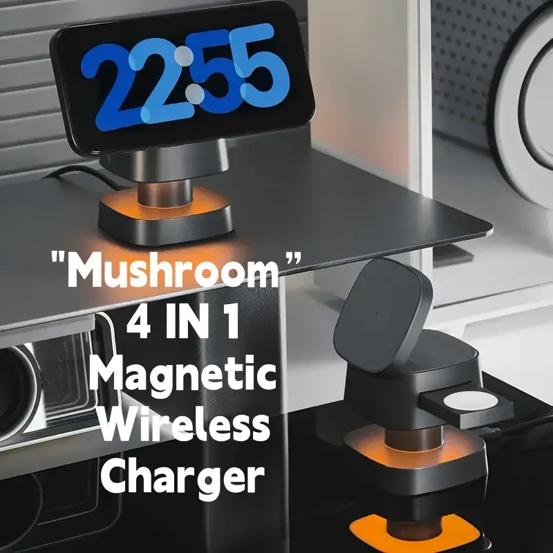 Wireless Charger Watch - Chargeur sans fil magnétique 3 en
