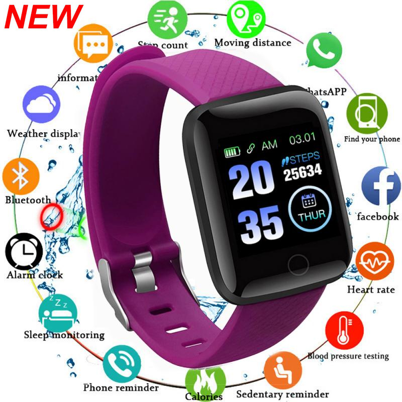 Android Smartwatch Accessories - 116plus montre intelligente hommes femmes Fitness