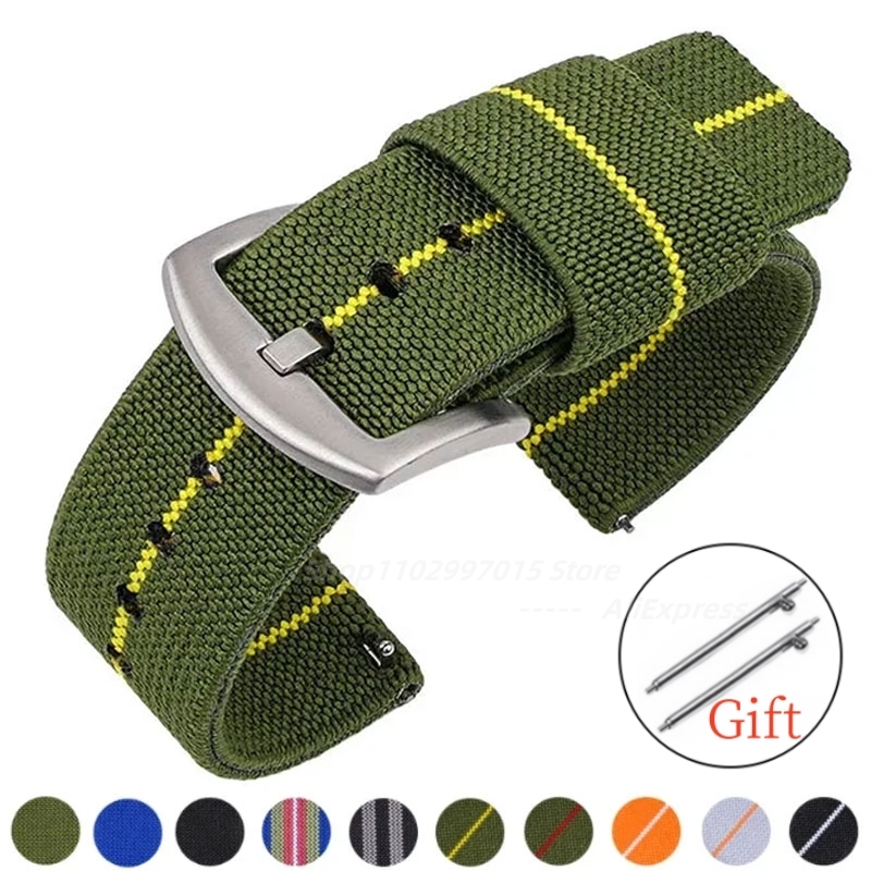 Nylon Nato Strap - Bracelet de montre en Nylon 18mm