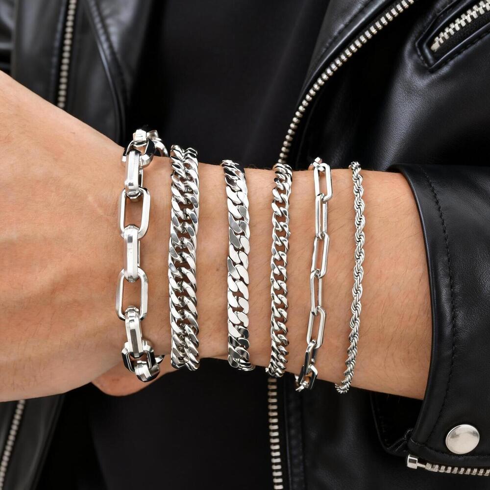 Bracelets chaîne pour hommes c - Ceramic Link Bracelet avis et prix