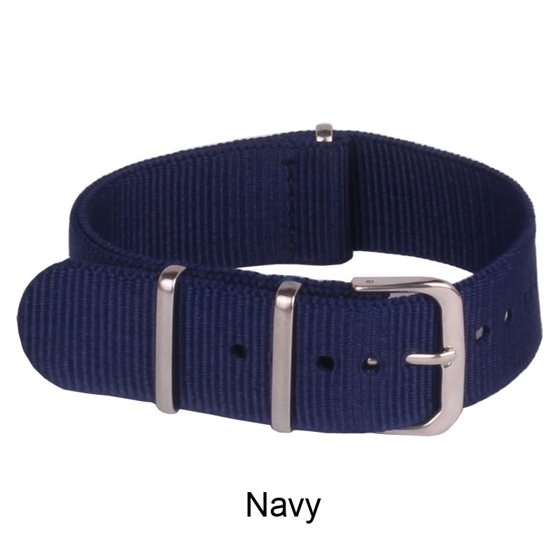 18/20/22/24mm cambos rayures s - Nylon Nato Strap avis et prix