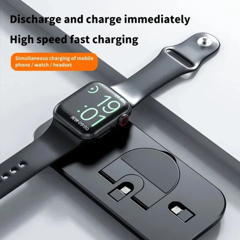 Support de chargeur sans fil 3 - Smartwatch X12 avis et prix