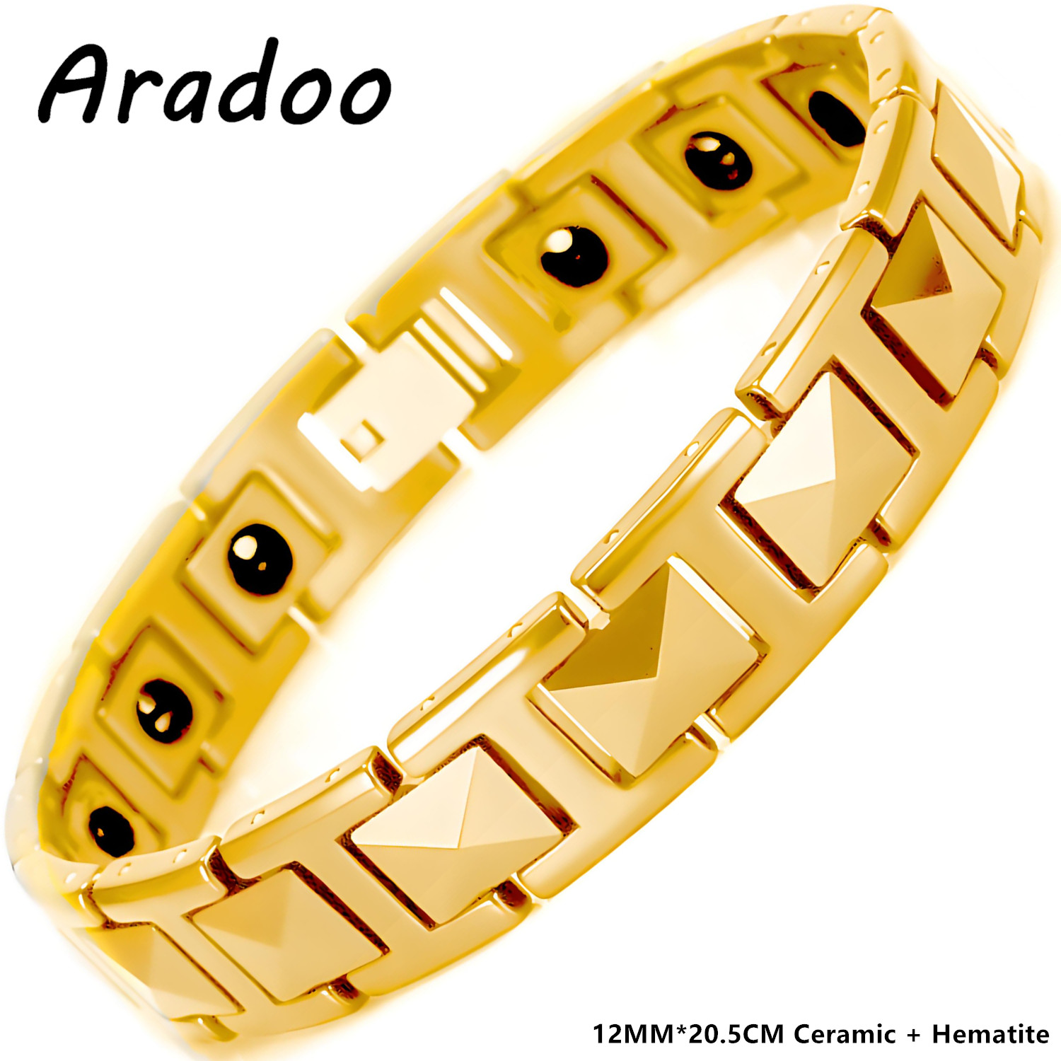 ARADOO – Bracelet en céramique - Ceramic Link Bracelet avis et prix
