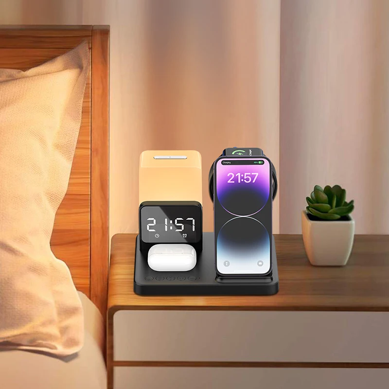Support de chargeur sans fil 6 - Smartwatch X12 avis et prix