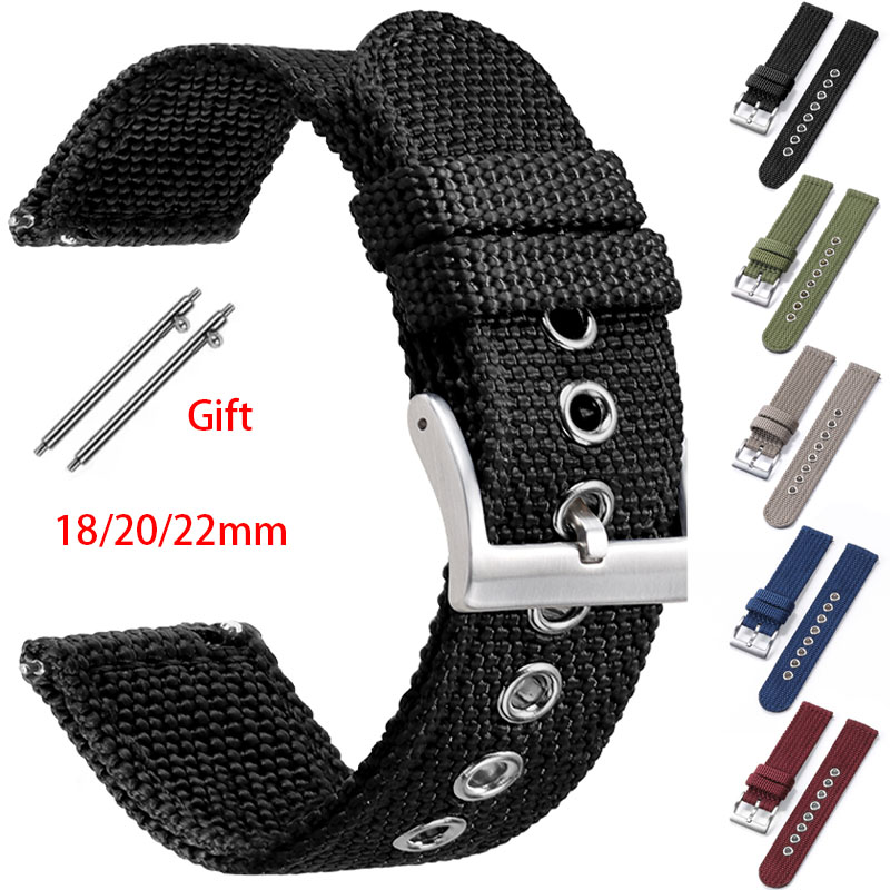 Bracelet en Nylon 18mm 20mm 22 - Nylon Nato Strap avis et prix