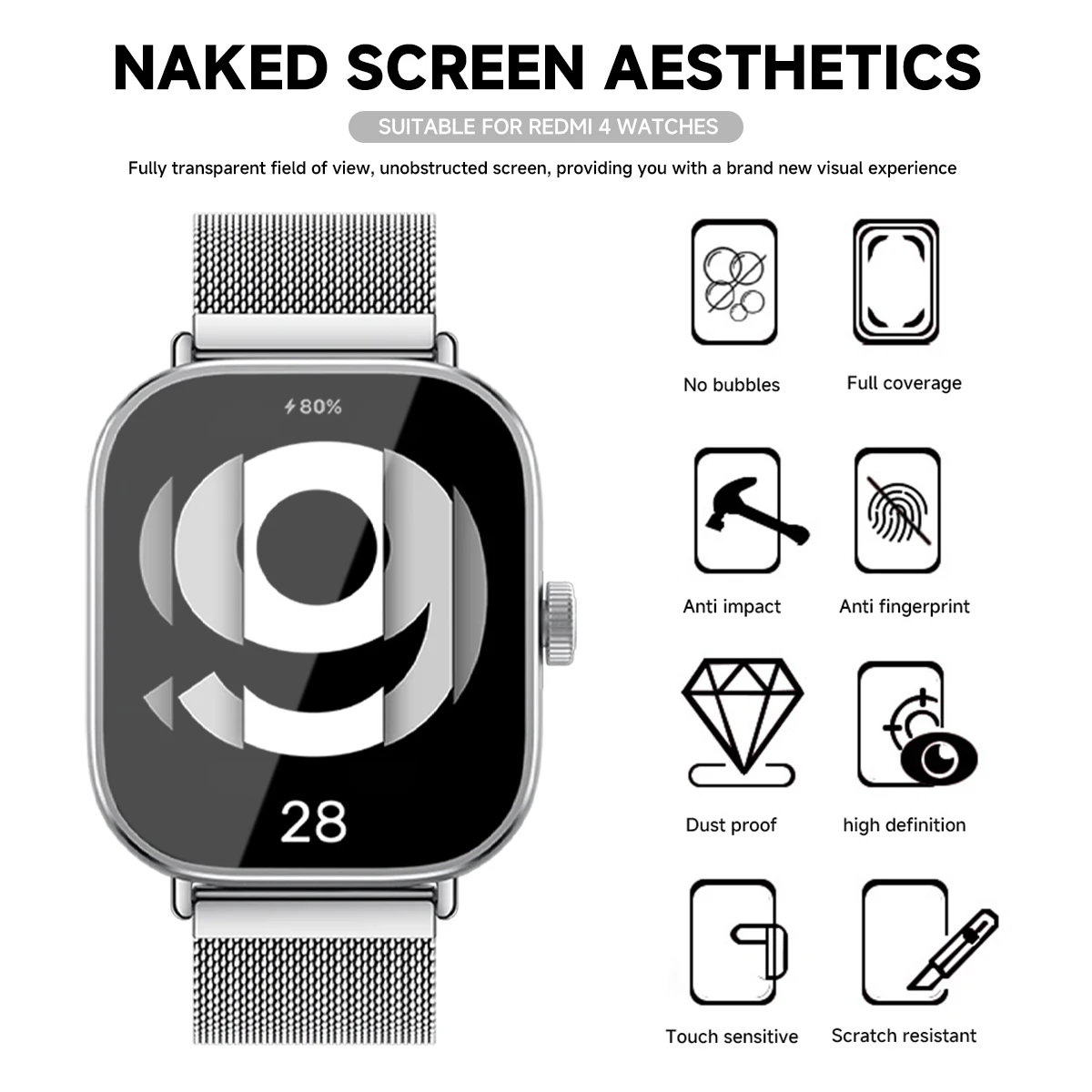 Protecteur d'écran de montre i - Smartwatch Icon avis et prix
