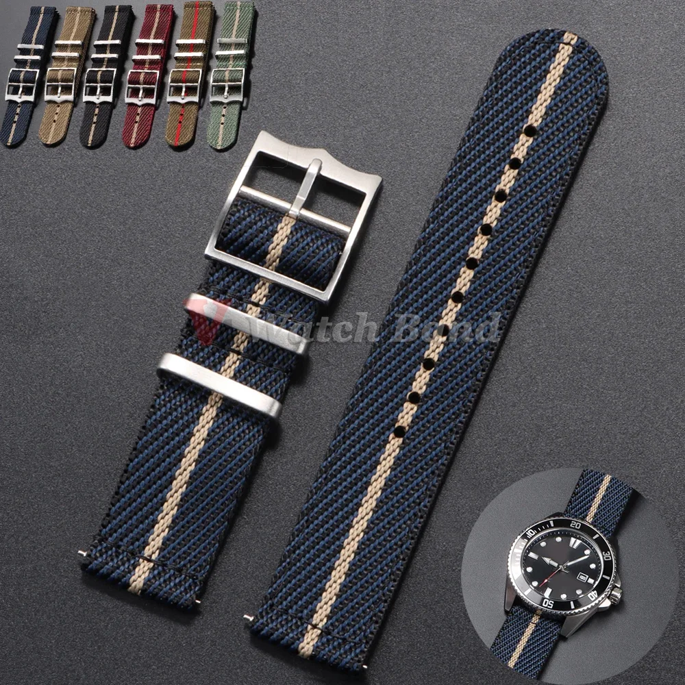 20 22mm Bracelet en Nylon pour - Nylon Nato Strap avis et prix