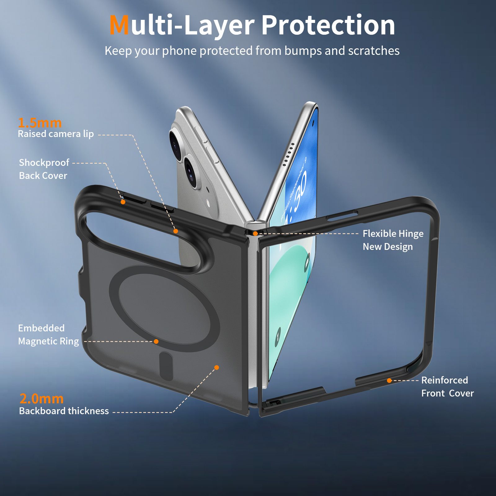 Étui de téléphone magnétique u - Screen Protector Film avis et prix