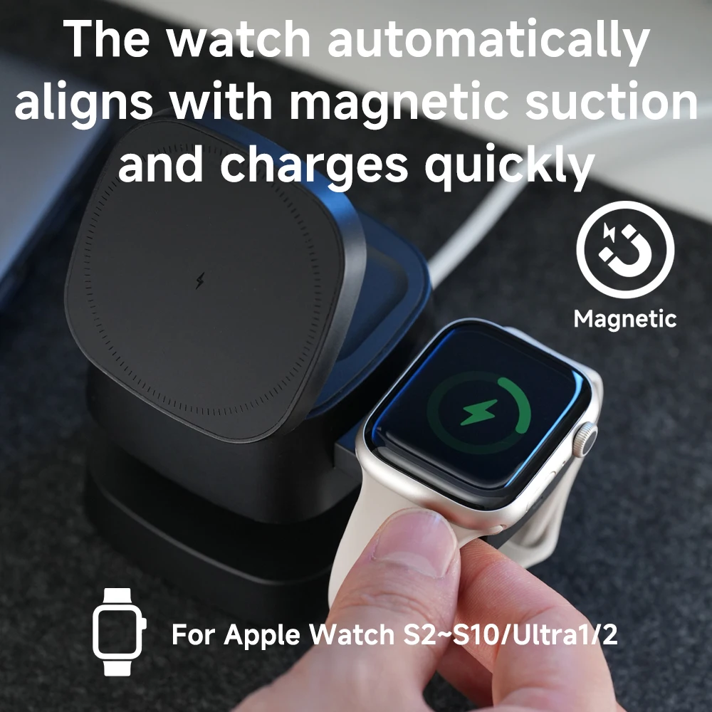 Chargeur sans fil magnétique 3 - Wireless Charger Watch avis et prix