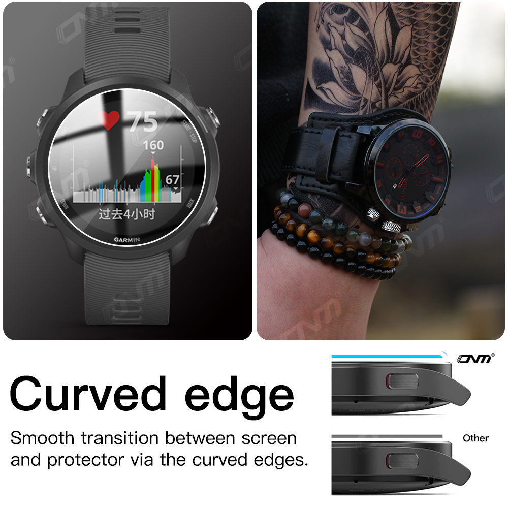 Verre trempé 9H pour Garmin Fo - Motorola Smartwatch Accessories avis et prix