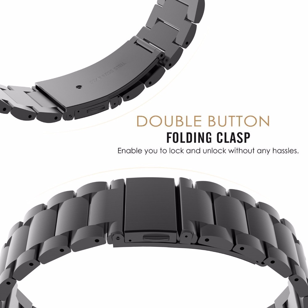 Bracelet en acier pour Huawei  - Titan Smartwatch Accessories avis et prix