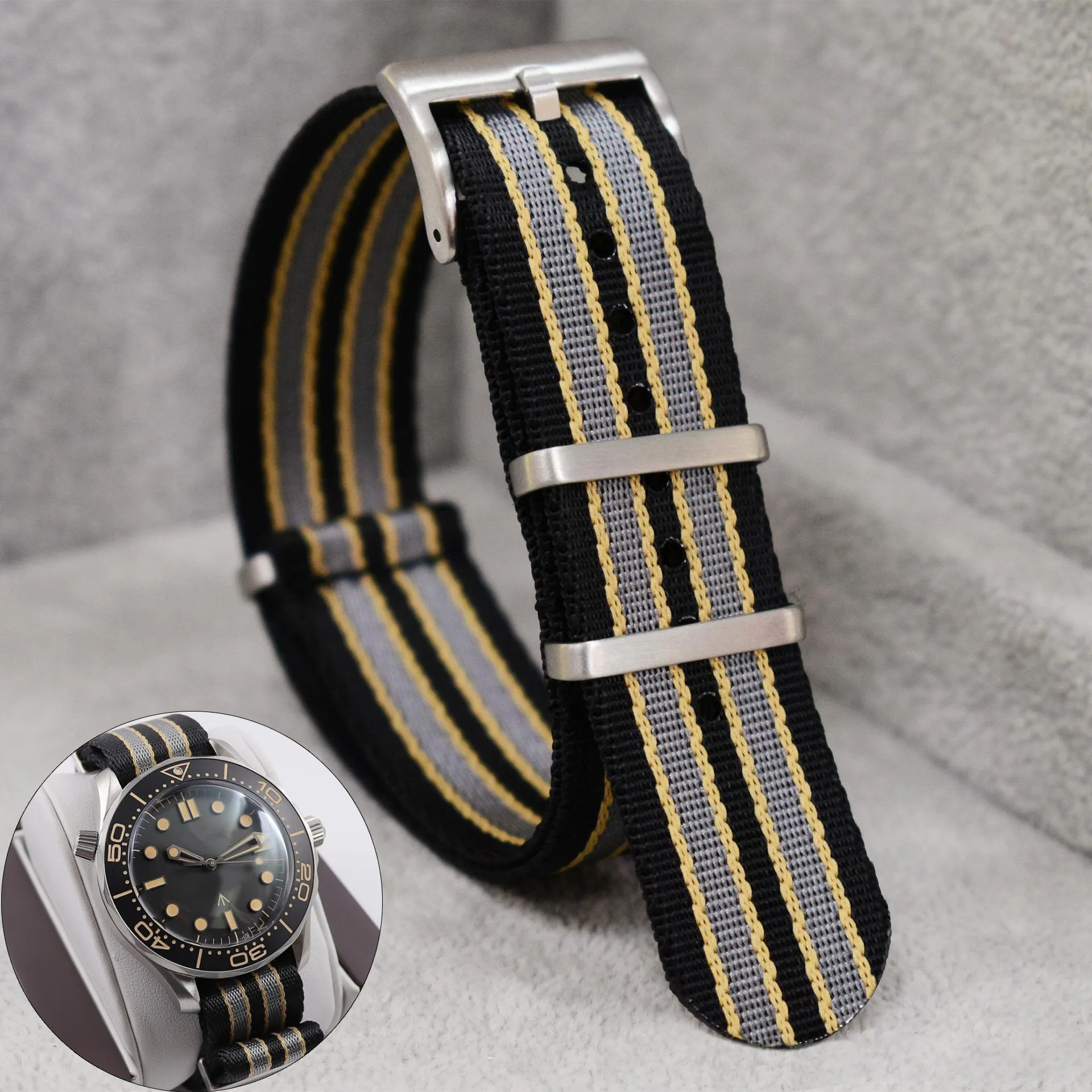 Bracelet de montre en Nylon de - Nylon Nato Strap avis et prix