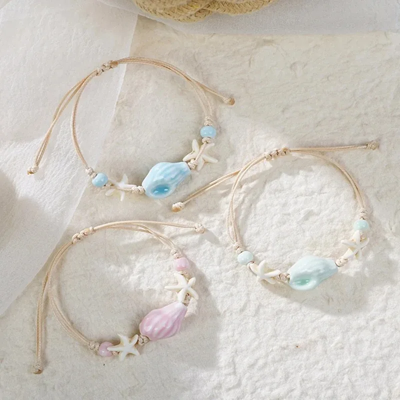 Bracelets bohème en perles d'é - Ceramic Link Bracelet avis et prix
